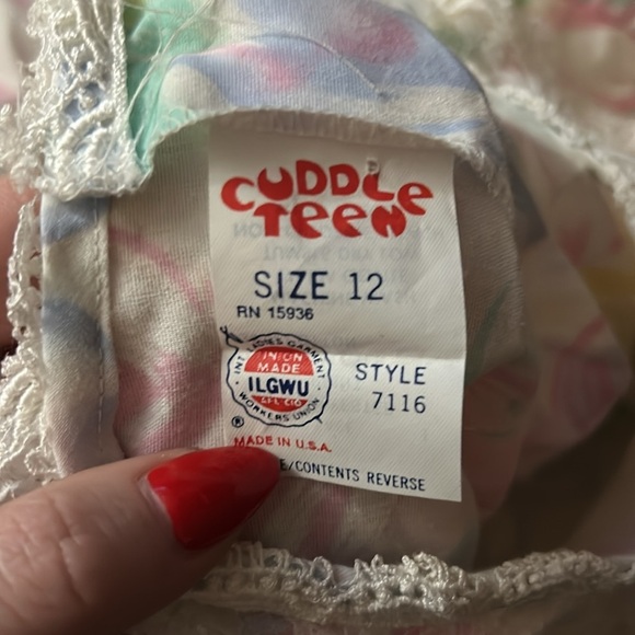 Vintage Girls Cuddle Teen Dress - Picture 2 of 5